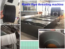 Optimal PVC Üretimi için Kompakt UPVC Boru Diş Açma Makinesi