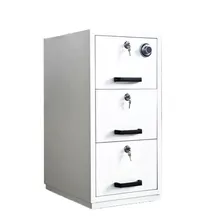 Moderner feuerfester Aktenschrank mit sicherem Schlüsselschloss-System