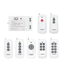 RF433MHz Saklar Nirkabel Jarak Jauh Multi Saluran