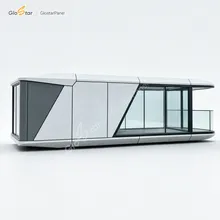 30FT Instalação Rápida de Casa Modular Dobrável para Dormitório de Construção Sistema Solar CE
