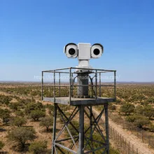 Telecamera a doppio spettro per monitoraggio intelligente dei confini con funzionalità di controllo remoto