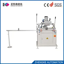 Machine de traitement des trous de serrure pour fenêtres en UPVC