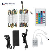 Modulo LED RGB SMD 5050 Modulo Pixel Retroilluminato per Lettera Segnale DC12V 3LED IP65 Impermeabile 0.72W Modulo Segnale LED RGB Modulo LED Impermeabile