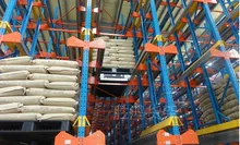 Selectief palletrek type rek voor middelzwaar gebruik magazijnopslag Rekken van draadloze automatische shuttle racking voor transport
