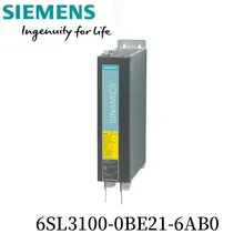 ซิมเมนส์ โมดูลพลังงาน/ชุดโมดูลใหม่ 6SL3100-0be21-6ab0 ซินามิกส์ S120 โมดูลมอเตอร์คู่