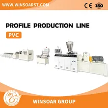 Plastik PVC Pencere ve Kapı Profil Ekstrüder Makinesi/PVC Panel Yapım Makinesi Ekstrüzyon Makinesi