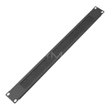 1U 19 Zoll Rack Mount Bürstenpanel Server Rack Kabelmanagementpanel Netzwerk Schrank Kabeleingang Staubdicht Bürstenstreifen Kabeldurchführung Luftstromdichtungsplatte Rack