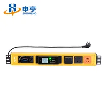 1u Steckdosen-Schrank und Rack PDU Stromverteilungseinheit Server-Rack PDU