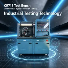 Cr718 Banco di prova per iniettori Common Rail Macchina automatica per il test degli iniettori diesel per la calibrazione degli iniettori Cr