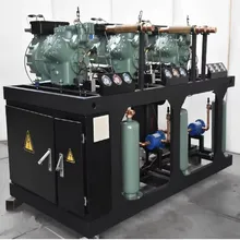 Unidade de Refrigeração com Parafuso de Alta Capacidade, Maquinário de Refrigeração com Rack de Parafuso em Paralelo