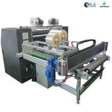 Günstige TTR Jumbo-Rollen-Schneider Thermotransferband Schneidemaschine für Kohlenstoffband Barcode-Band Schneide- und Wickelmaschine Bandverarbeitungsmaschine