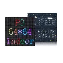หน้าจอโฆษณาในอาคาร P3 พร้อมโมดูลหน้าจอแสดงผล LED ความละเอียดสูงแบบสีเต็มรูปแบบ
