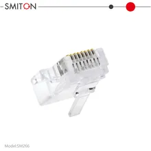 Rete UTP Rj 45 Rg45 Ethernet RJ45 8p8c Modulare Plug Cat 6 CAT6 RJ45 Connettore CAT6