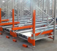 Hochdichte ASRS-System flexibles Schwerlast-Radio-Zweirichtungs-Shuttle-Regalsystem