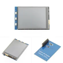 350CD/M² 明るさ LCD コントロールボード 3.2" ラズベリーパイ 抵抗性タッチ LCM モジュール
