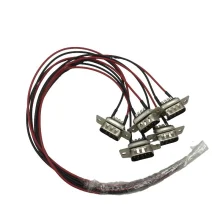 dB9 Terminaldraht Computerumwandlung kundenspezifisches elektrisches Elektronik-Kabel