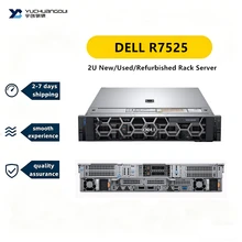 Hoge Prestaties R7525 2u Rackserver AMD Epyc CPU 32 *DDR4 Slots