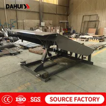 Mechanische Veer Laadbrug Handmatige Lift Laadplatform Veer Tegenwicht Platform