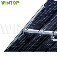 Suporte de Rastreamento Solar de Superfície Sistema de Rastreamento Solar Inteligente de Eixo Único