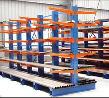 Rack de Armazenagem Personalizado OEM para Carga Pesada com Racks de Lado Duplo ou Único Rack de Metal para Armazenagem em Armazém