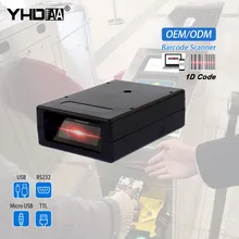 1d Módulo de Scanner de Código de Barras CCD Integrado, Lê Códigos de Barras de Telefone e Tela com Precisão, Suporta a Leitura de Códigos Incompletos e Desfocados