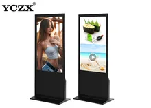 43-Zoll vertikales Android-Touchscreen-LED-Digital-Signage-Display