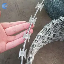 공장 맞춤형 바늘 철사 롤 레이저 철사 최고의 레이저 바늘 철사 콘서티나 레이저 바늘 철사