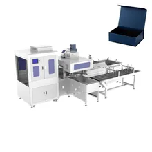Automatische Rigid Box Montage Maschine Buchstil Box Montage Maschine