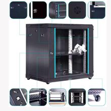 Wandmontierter Serverrack, schwerer Serverrack 19 Zoll Serverrack, Rechenzentrumsrack