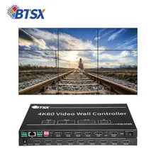 4K Processore controller HDMI per videowall con visualizzazione a più schermi, giunzione e rotazione
