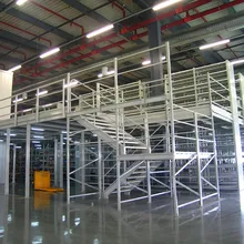 Neues Design Mezzaninregal Plattform Beliebter Hersteller aus China Stahlstruktur Dachbodenstil Lagerregal Lagerregale Hersteller