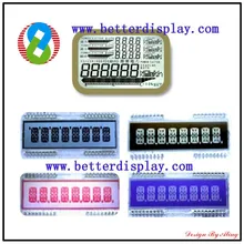 LCD-Monitor benutzerdefiniertes digitales Segment-LCD-Anzeigemodul