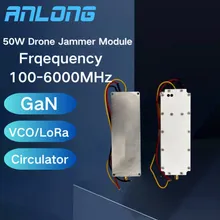 Hoogrendementsmodule voor droneverdediging met generator voor continu bedrijf en frequentie-scan