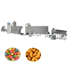 Puffmais-Reis-Snack Lebensmittelherstellungs-Extruderverarbeitungsmaschine Pufffutterproduktionslinie Puffmais-Snacks Produktionslinie