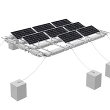 Sistema de Montagem de Módulo Solar Flutuante de HDPE para Reservatório de Lago