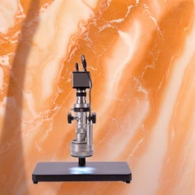 Microscopio video a osservazione a punto fisso programmato con velocità regolabile Microscopio video a osservazione a punto fisso programmato con velocità regolabile