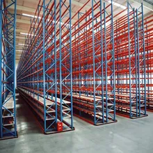 Automatisiertes Lager Palettenregalsystem VNA-Regalsystem für hochdichte Lagerung