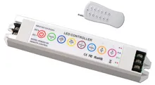 Controller RGB a tensione costante con tasto touch + telecomando RF ad apprendimento