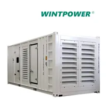 Container Type Generator Gecontaineriseerde Weerbestendige Genset Grote Energieproductie Grote Energiecentrale Afstandsbediening Gecontaineriseerde Generator