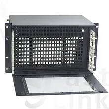 Hochdichte Netzwerkpatchpanel-Rack für organisierte Verkabelung