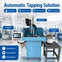 Máquina de Equipamento de Rosqueamento Personalizada com Carga Automática e Rosqueamento Estável