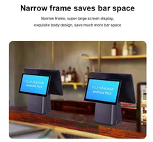 Sistema di registratore di cassa self-service con accettazione di contante, sistema POS touch sensitive, macchina per cassieri, sistema a prova di errore