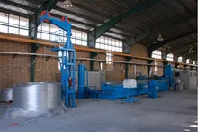 Macchina per la produzione di filo conduttore elettrico con macchina di scomposizione Al Rod