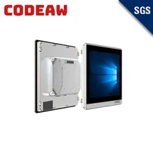 Monitor Industriale Rugged da 12.1 Pollici con Schermo LCD Touch Capacitivo per Pannello di Controllo IP65 RJ45 Porta