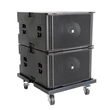 Sistema di subwoofer attivo a doppio 15 pollice con array lineare professionale 10 pollice