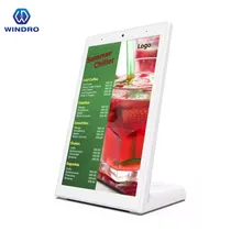 Máquina POS Tudo em Um Tablet PC Android 8 Polegadas Sistema de Pedidos Rk3288 Android 8.1 Display de Tablet PC em Forma de L
