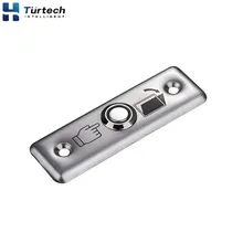Sistema di Controllo Accessi Software e Hardware con Pulsante in Acciaio Inossidabile Turtech Pb01-LED