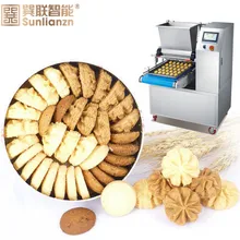 Máquina totalmente automática multifuncional para hacer aperitivos y galletas