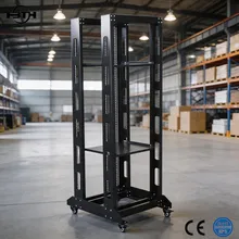 Vielseitiges 19-Inch Offenes Rack für sichere Server- und Netzwerkinstallation