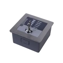 แผงควบคุมแบบหมุนรุ่นแคนโบห้าช่วงสำหรับประตูอัตโนมัติพร้อมหน้าจอ LED/LCD สำหรับระบบควบคุมการเข้าถึง